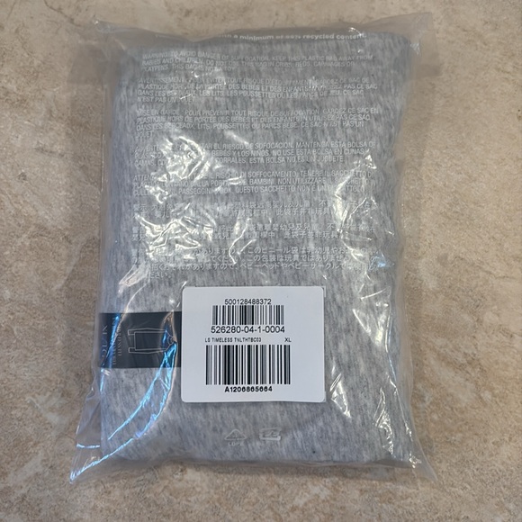 NWT Banana Republic Light Heather Gray Timeless Turtleneck Top Size XL - Picture 8 of 8